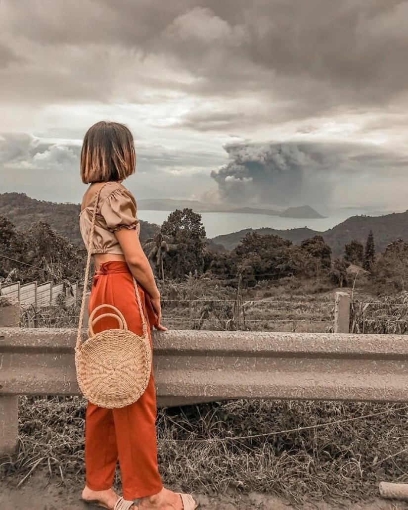 Horror, fear and beauty: the full power of Taal volcano in photos
