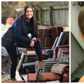 How a 19-year-old glamorous beauty became a roofer and founded a construction company