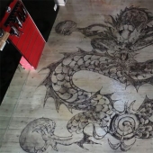 How a Chinese hairdresser turns cut hair into works of art