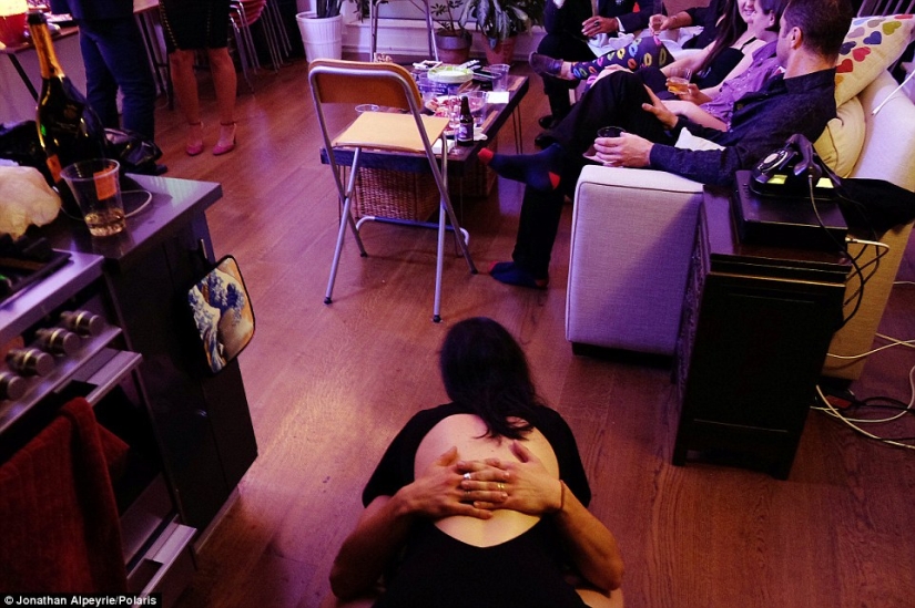 How are the depraved parties in the mansion of an Algerian millionaire