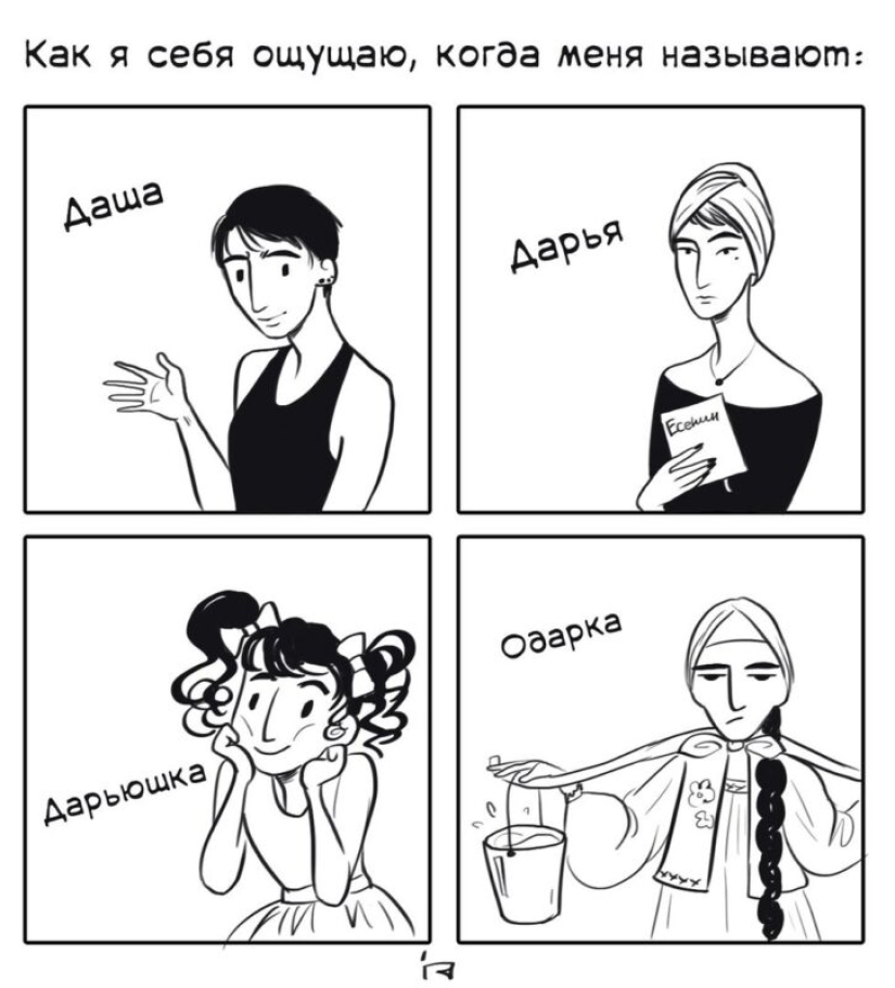 How different forms of names feel: artists' challenge