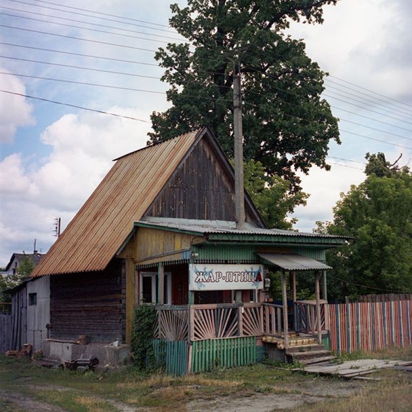 How do the people of Shashlykograd live in Mordovia, who feed truckers