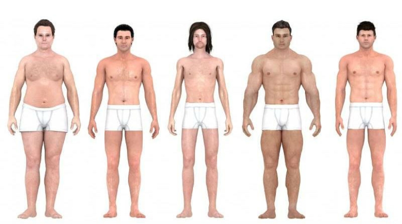 How ideas about the ideal male body have changed over the past 150 years