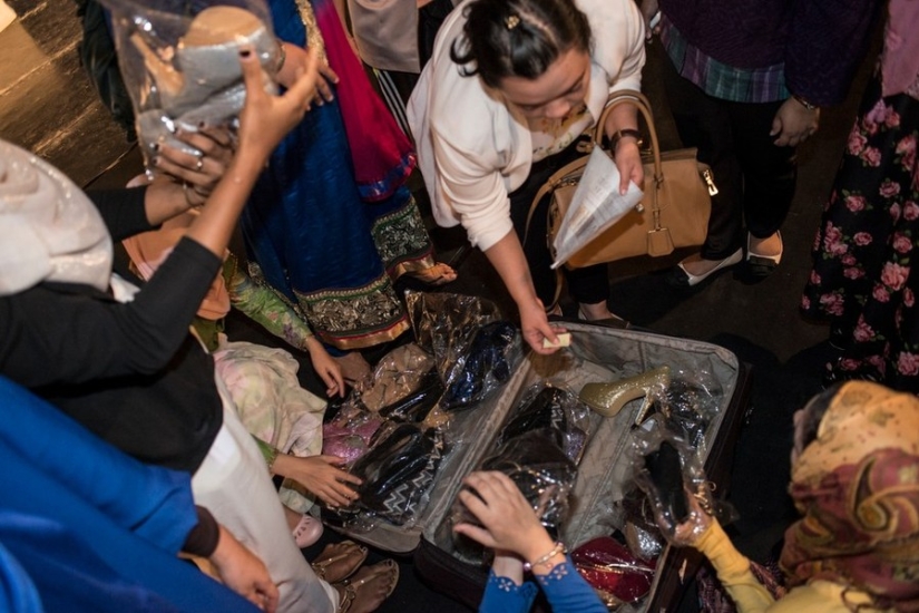 How is the beauty contest among Muslim women