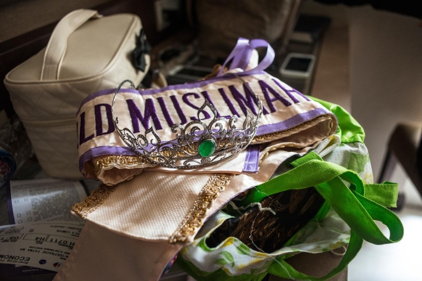 How is the beauty contest among Muslim women