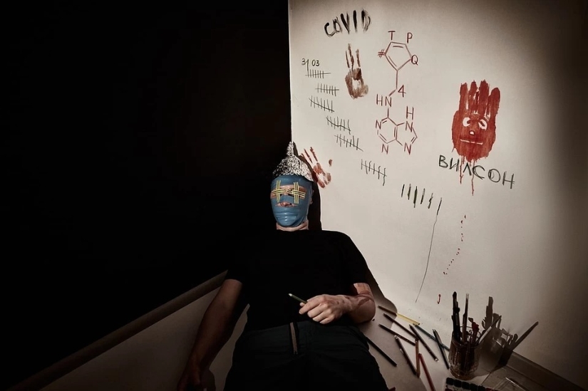 How it was: 15 creative photos of Chelyabinsk residents about self-isolation