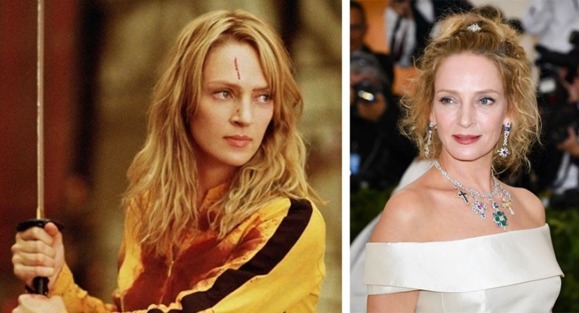 How the actors of the film "Kill Bill" have changed in 15 years