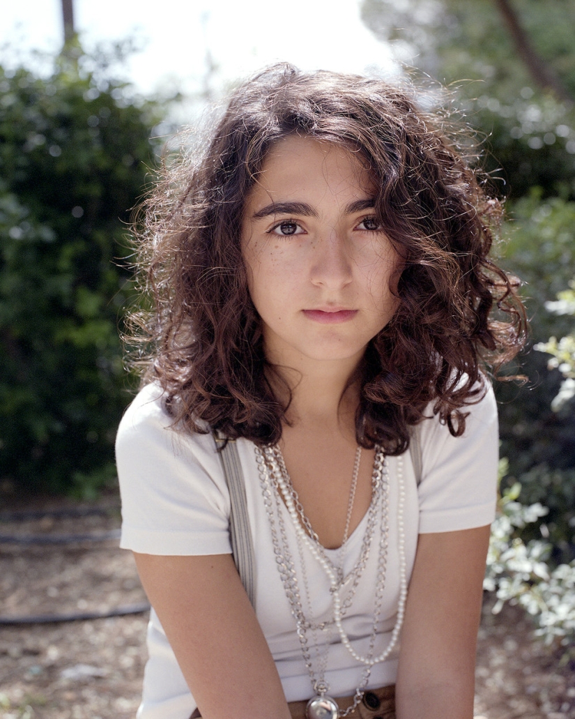 How the appearance changes: six Israeli girls in 5 years