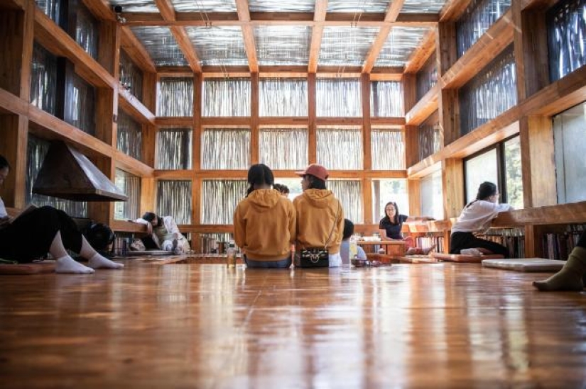 How the Chinese made a rural library fashionable without electricity How the Chinese made a rural library fashionable without electricity