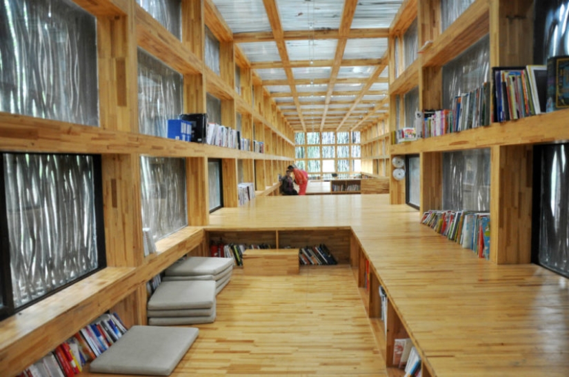 How the Chinese made a rural library fashionable without electricity How the Chinese made a rural library fashionable without electricity