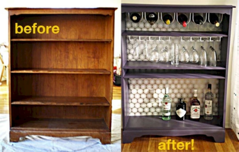 How to make a bar counter out of old things How to make a bar counter out of old things