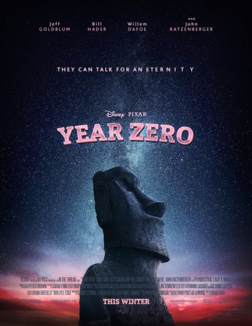 How to make a beautiful photo and get a poster for a movie? This person knows the answer for sure