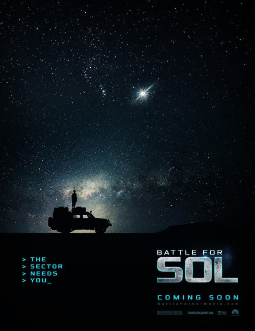 How to make a beautiful photo and get a poster for a movie? This person knows the answer for sure