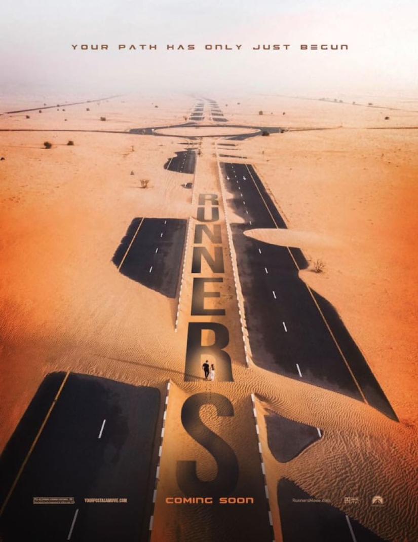 How to make a beautiful photo and get a poster for a movie? This person knows the answer for sure