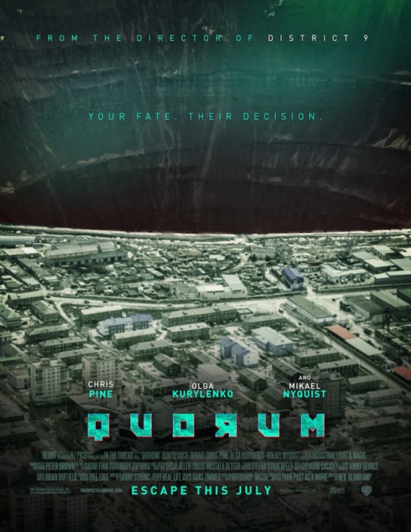 How to make a beautiful photo and get a poster for a movie? This person knows the answer for sure