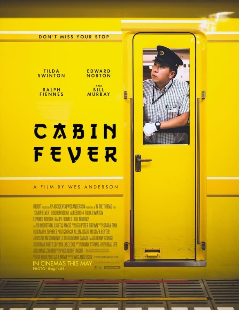 How to make a beautiful photo and get a poster for a movie? This person knows the answer for sure