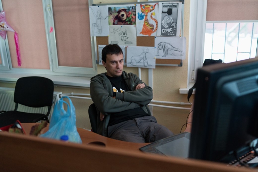 How to make a cartoon "Masha and the Bear"