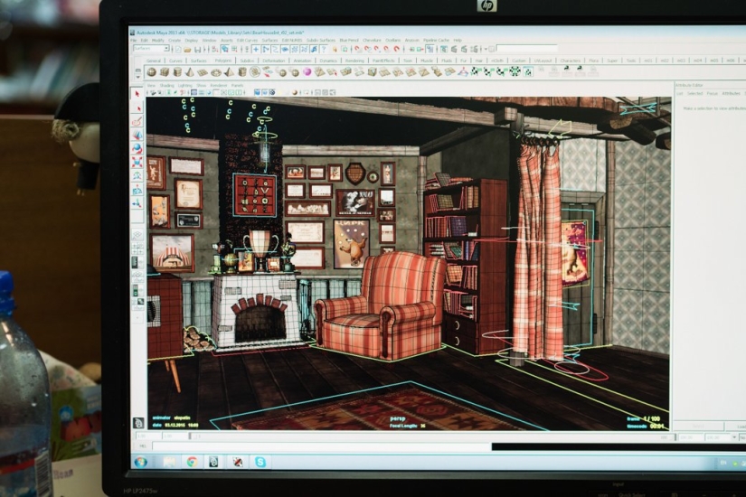 How to make a cartoon "Masha and the Bear"