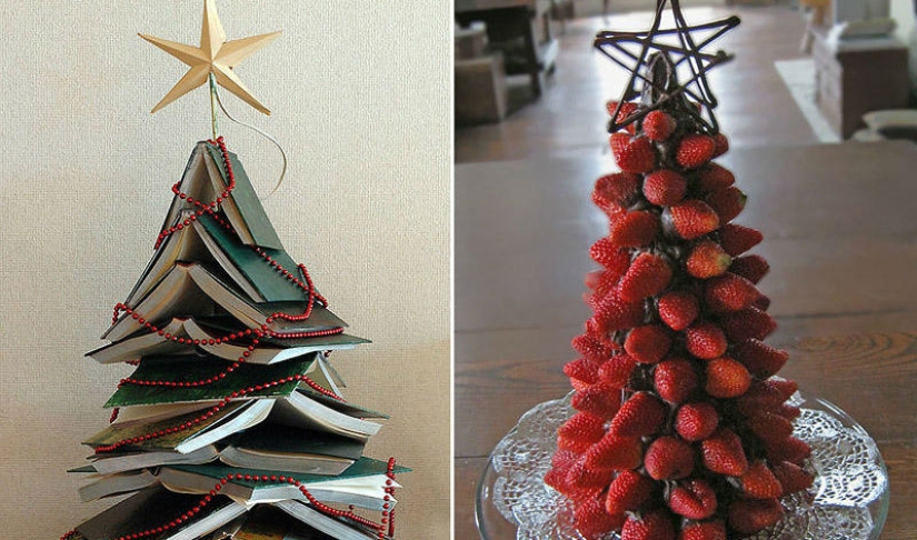 How to make a Christmas tree with your own hands: a few simple ideas