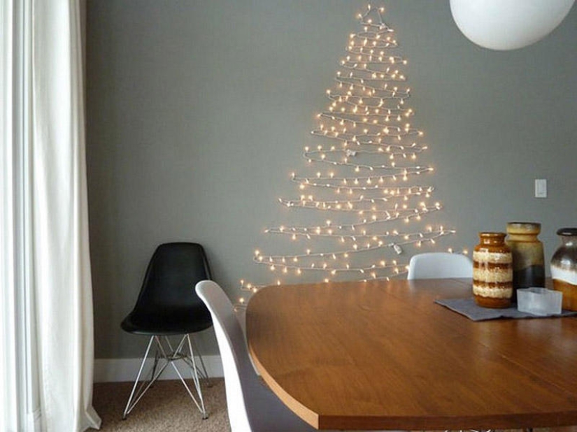 How to make a Christmas tree with your own hands: a few simple ideas