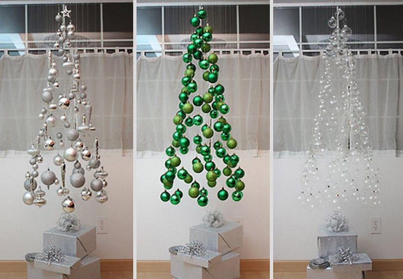 How to make a Christmas tree with your own hands: a few simple ideas
