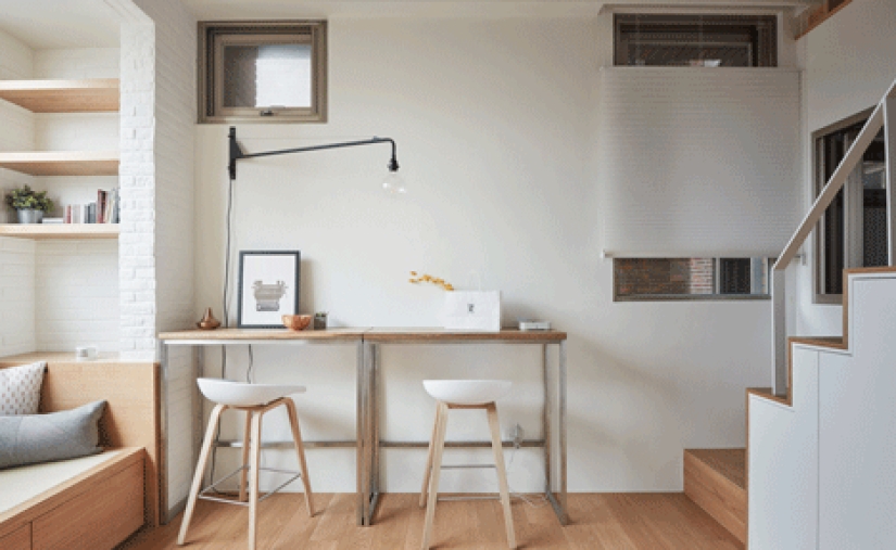 How to make the most out of a minimum of space: a fully functional apartment in Taiwan with an area of only 22 square meters How to make the most out of a minimum of space: a fully functional apartment in Taiwan with an area of only 22 square meters