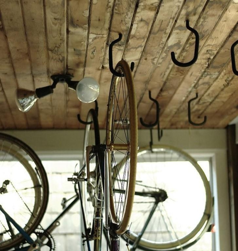 How to store a bicycle at home How to store a bicycle at home