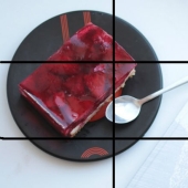 How to take delicious pictures of food: 5 basic tips on the example of cheesecake
