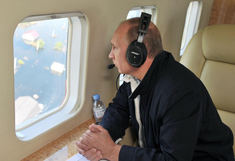 How Vladimir Putin looks at things