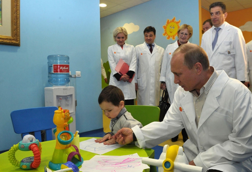 How Vladimir Putin looks at things