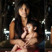 How women's faces change when they are told that they are beautiful