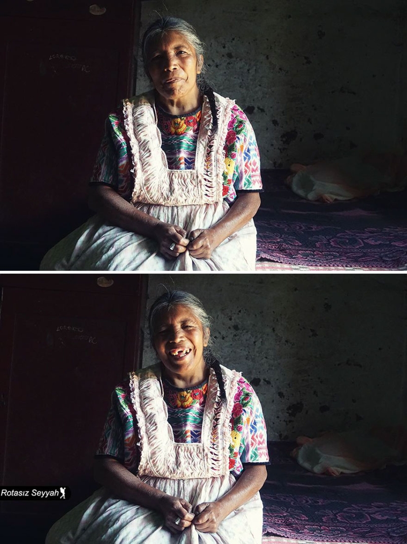 How women's faces change when they are told that they are beautiful