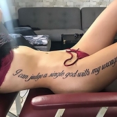 I had to learn English, or how the model disgraced herself on Instagram