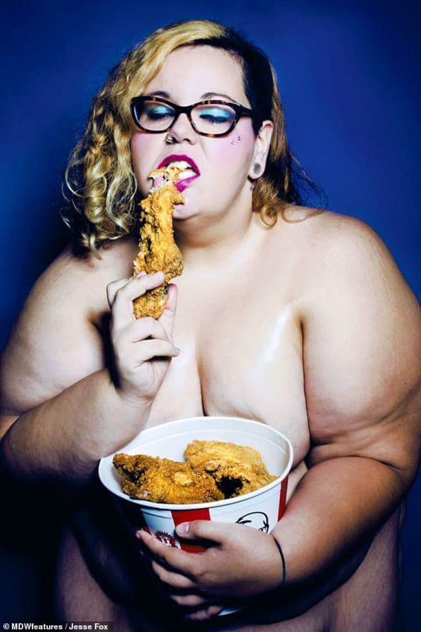 "I only sleep with slim ones": a 190-kilogram girl from the USA told about her sexual preferences