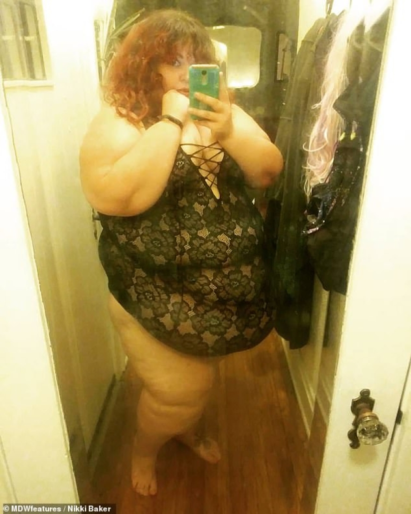 "I only sleep with slim ones": a 190-kilogram girl from the USA told about her sexual preferences