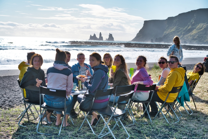 Iceland in the trailer: from the first person Iceland in the trailer: from the first person