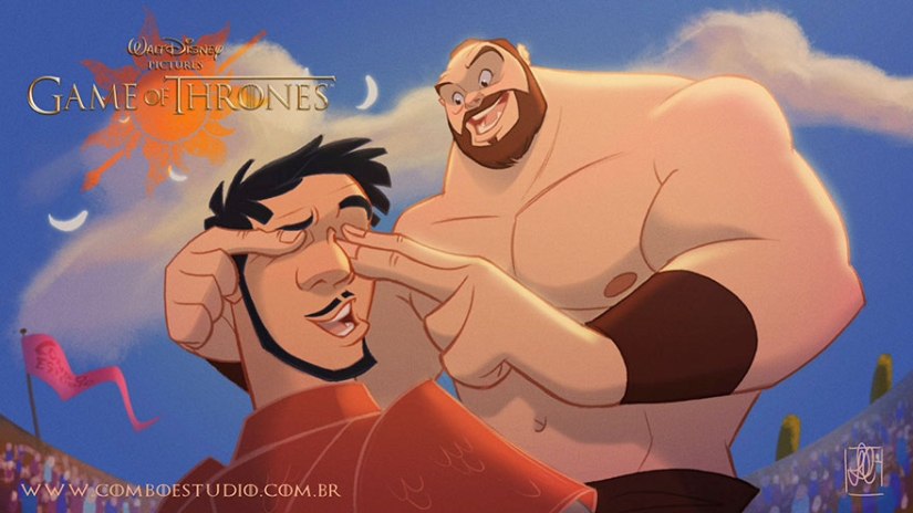 If "Game of Thrones" was filmed by Disney studio If "Game of Thrones" was filmed by Disney studio