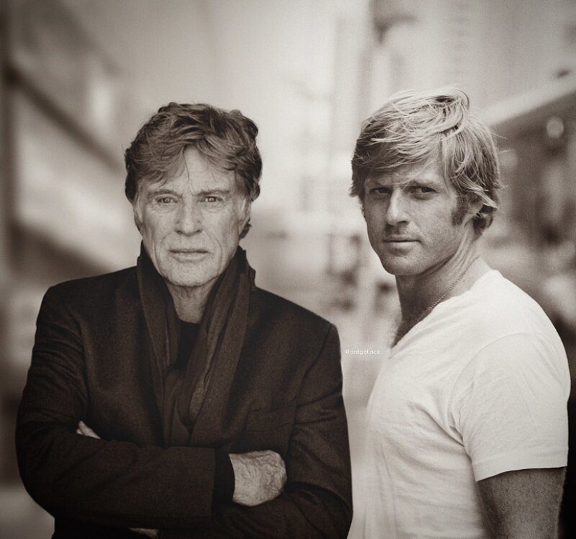 "If youth knew": celebrities in the company of young themselves