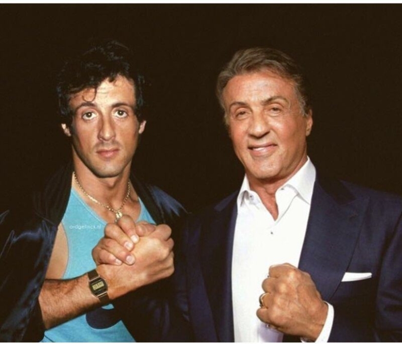 "If youth knew": celebrities in the company of young themselves