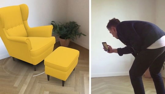 IKEA te amueblará: se ha creado una aplicación móvil de realidad aumentada para diseño de interiores IKEA te amueblará: se ha creado una aplicación móvil de realidad aumentada para diseño de interiores