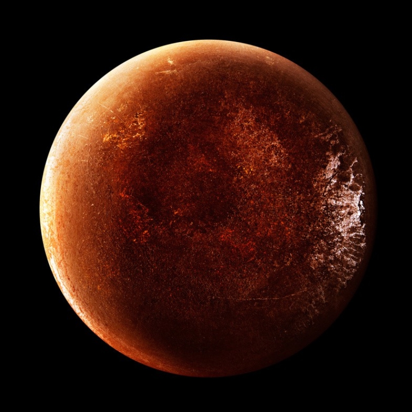 "Imágenes espaciales" de los fondos de ollas y sartenes viejas del fotógrafo Christopher Jonassen "Imágenes espaciales" de los fondos de ollas y sartenes viejas del fotógrafo Christopher Jonassen