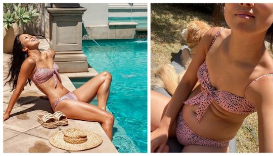 Imperfect reality of perfect pictures: Instagram model shared candid photos without filters