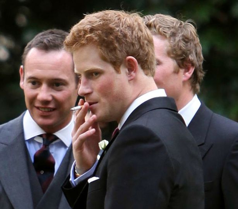 In a state of altered consciousness: Prince Harry is changing for the better under the influence of his wife