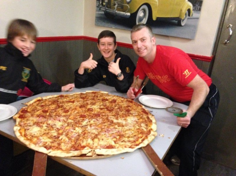 In Dublin, you can eat pizza for free and get 500 euros, but no one has coped with this task In Dublin, you can eat pizza for free and get 500 euros, but no one has coped with this task