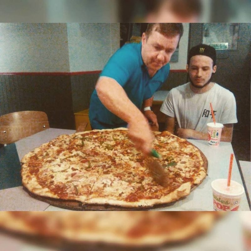 In Dublin, you can eat pizza for free and get 500 euros, but no one has coped with this task In Dublin, you can eat pizza for free and get 500 euros, but no one has coped with this task