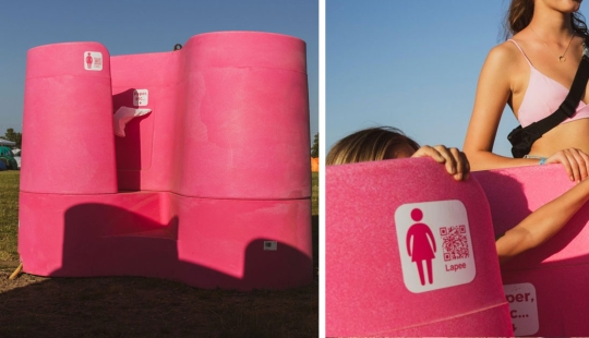 In France, open street toilets are being installed for the brave
