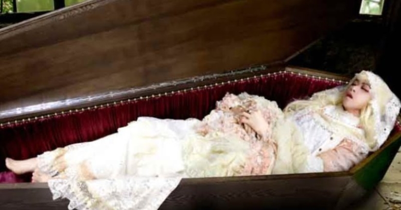 In Japan, they began selling "vampire" beds in the form of coffins