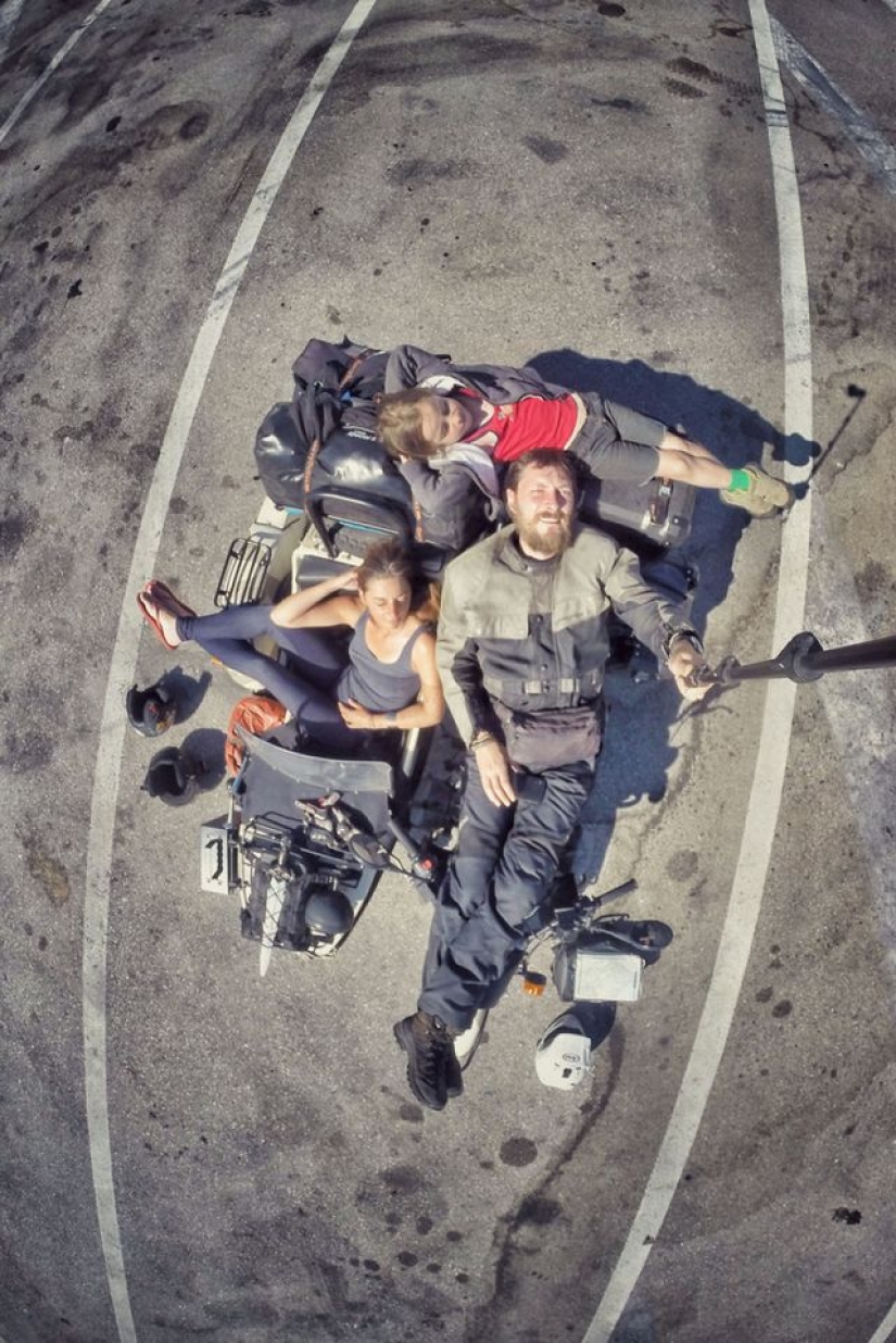 In the "Urals" around Europe: an impressive journey of a young family In the "Urals" around Europe: an impressive journey of a young family