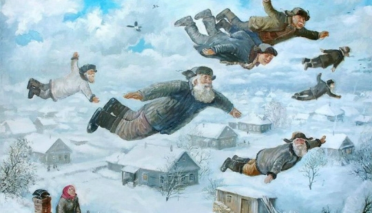 In winter, I especially want to fly… Ural artist Leonid Baranov