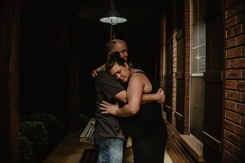 Increíblemente emotivo: fotos de hombres que están presentes en el parto